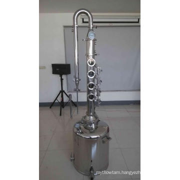 Stainless Steel Milk Can Boiler with Column/Alcohol Distiller/Home Alcohol Distiller